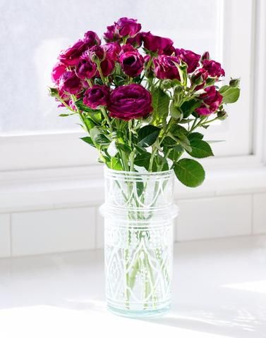 Moroccan Glass Vase White Home Floral Arrangements Glass Vase Beautiful Flowers Images