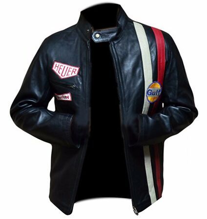 Kunstlede Uomo Giacca Invernale-Biker Giacca In Nero-Bomber Giacca Giacca con cappuccio