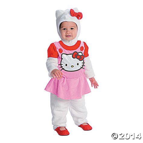 hello kitty costume for toddlers orientaltrading com spooky hello kitty kid costume