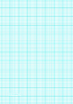 this a4 graph paper has six aqua blue lines per inch plus