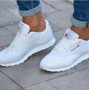 Pin By Cfanciipants On Accessories All White Sneakers Reebok Classic Outfit Sneakers Fashion
