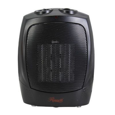 Electric Compact Ceramic Heater 1500 Watt Freestanding Compact Electric