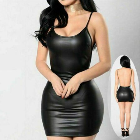 Details About Short Con Summer Bandage Evening Women Party Sleeveless Tail Dress Mini In 2020 Tight Clubwear Outfits - Short Leather Dress Outfit Details About Short Con Summer Bandage Evening Women Party Sleeveless Tail Dress Mini In 2020 Tight Clubwear Outfits - Short Leather Dress Outfit