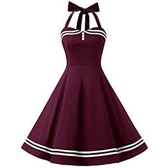 Oten Vestito da donna vintage Rockabilly Party Cocktail