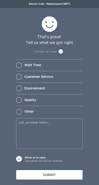 Good Service Makes the Difference Check out what our customer - service feedback form Good Service Makes the Difference Check out what our customer - service feedback form