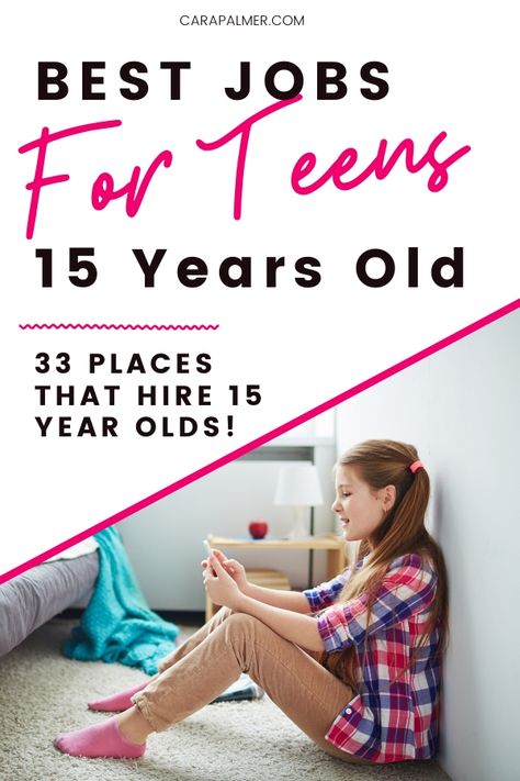 33 Places That Hire 15-Year-Olds in 2020 | Jobs for teens, Best online