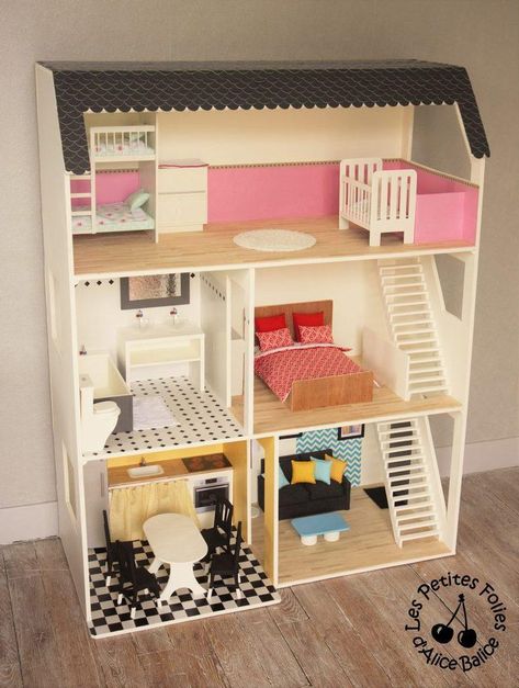 Rose Dollhouse À faire soi-même projet à construire