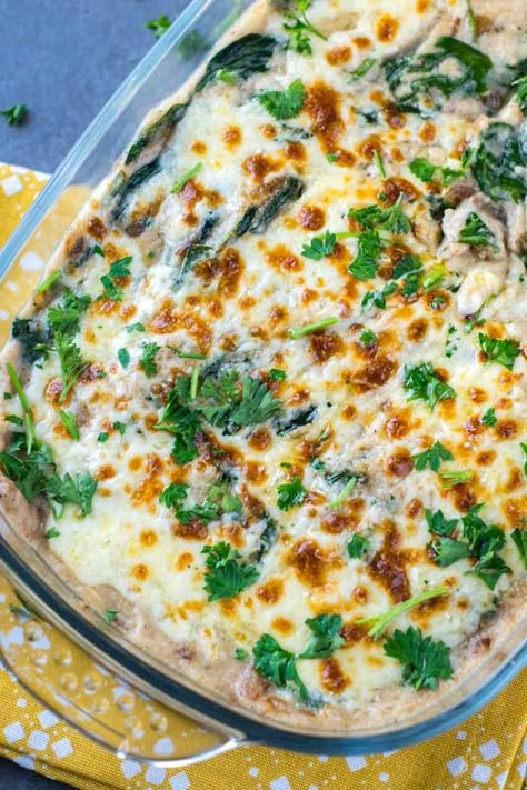 Low Carb Green Bean Mushroom And Parmesan Casserole Recipe