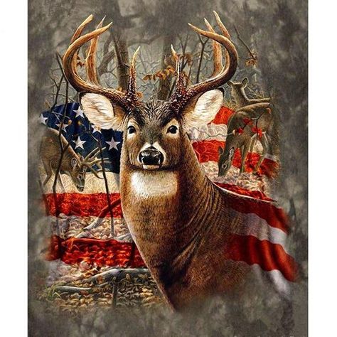 5D Diamond Painting Full Drill Embroidery Cross Stitch Kit Flag With Cross Decor