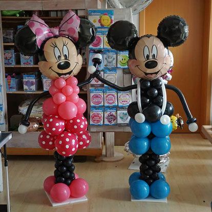 Micky Maus Minnie Mickey Mouse Micky Minny Ballon Luftballon