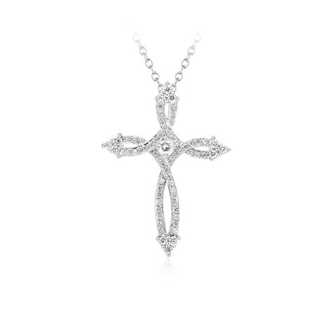 20 SILVER CHAIN **UK**NEW FABULOUS LARGE RED FIRE OPAL 925 SILVER CROSS PENDANT