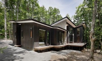 高橋昌宏 建築家 Suvaco スバコ Modern Ski Cabin Cabins In The Woods Japanese Bath House 高橋昌宏 建築家 Suvaco スバコ Modern Ski Cabin Cabins In The Woods Japanese Bath House