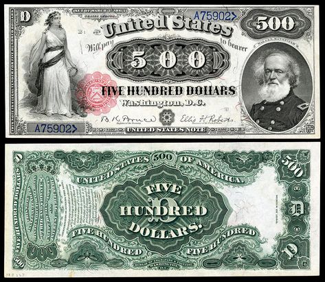 Reproduction $50 United States Note 1869 Henry Clay Legal Tender US Currency