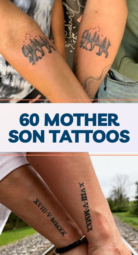 Tattoos For Sons Mother, Tattoos For Your Son, Sons Name Tattoos, Kid