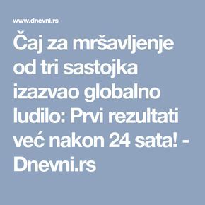 tri najbolje dijete za mršavljenje kako svugdje brzo gubite kilograme