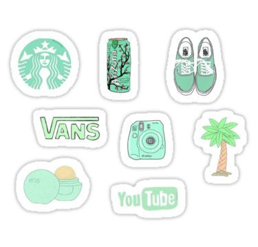 Green Aesthetic Sticker Pack