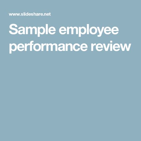 240+ Performance Evaluation Phrases u2013 Sample Performance Review - employee review 240+ Performance Evaluation Phrases u2013 Sample Performance Review - employee review