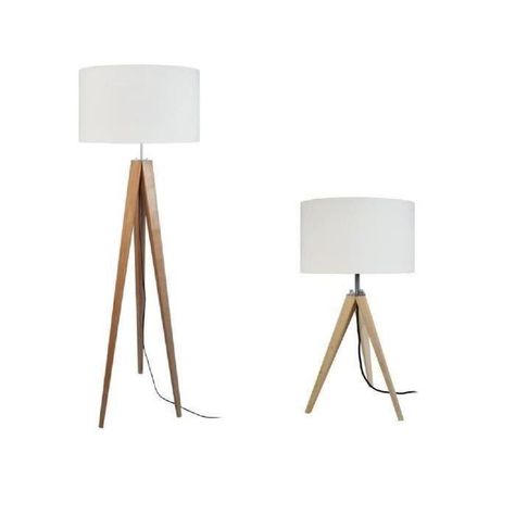 Lampadaire Trepied Bois Corep Vintage Lampadaire Trepied Bois