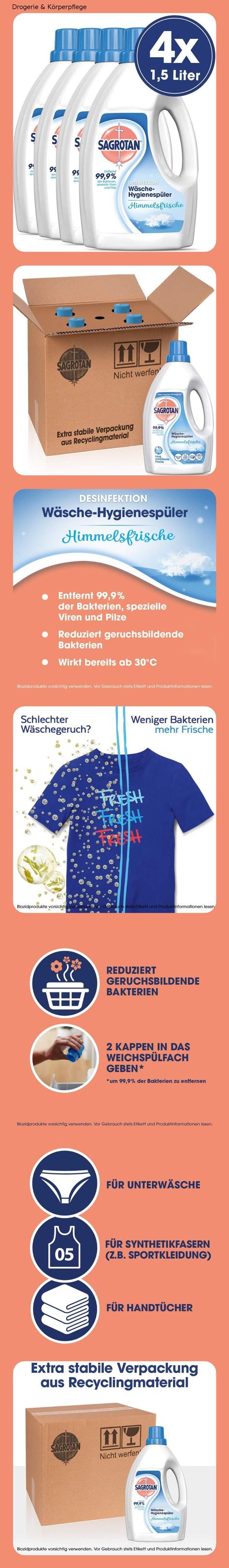 Sagrotan Hygienereinigungstucher Fur Die Praktische Reinigung