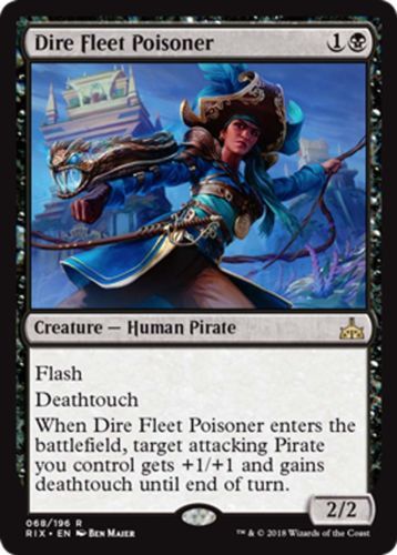 FOIL DIRE FLEET RAVAGER Ixalan XLN Magic MTG MINT CARD