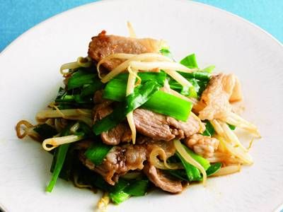 にらもやしの豚こま炒め 陳 建太郎さん オイスターソース レシピ 料理 レシピ 料理 にらもやしの豚こま炒め 陳 建太郎さん オイスターソース レシピ 料理 レシピ 料理