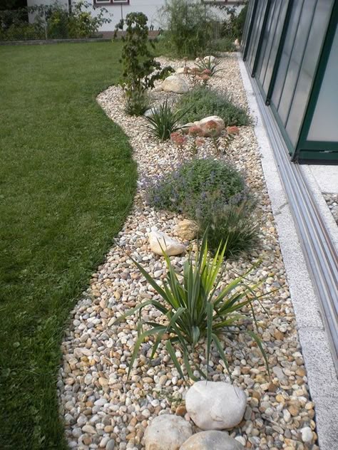 Gartengestaltungsideen Steingarten anlegen mit passender - gartengestaltungsideen mit kies Gartengestaltungsideen Steingarten anlegen mit passender - gartengestaltungsideen mit kies