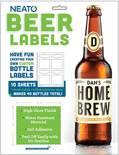 Pin by Neato DIY Personalized Labels on DIY Labels for Wedding, Bridal, Birthday, Business ...