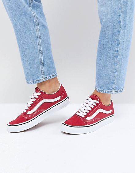vans rojas old skool vans rojas old skool