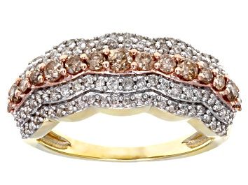 Jtv Diamond Rings >> Champagne Diamond 14k Rose Gold Over Sterling Silver Jtv Diamond Rings >> Champagne Diamond 14k Rose Gold Over Sterling Silver