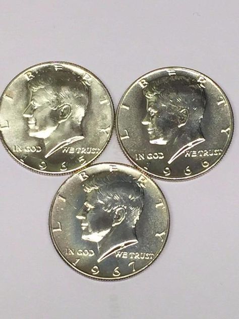 1967 40/% SILVER SMS SPECIAL MINT SET UNCIRCULATED KENNEDY HALF DOLLAR