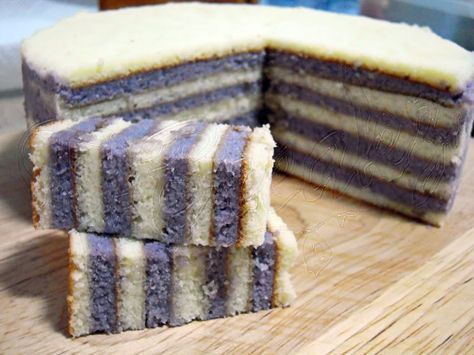 Coconut Layered Cake Lapis Santan Layer Cake Recipes Easy Cake Recipes Steamed Layer Cake Recipe