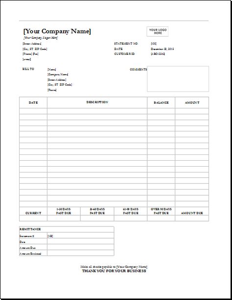Billing Statement invoice DOWNLOAD at http\/\/wwwtemplateinn - travel expense calculator template Billing Statement invoice DOWNLOAD at http\/\/wwwtemplateinn - travel expense calculator template