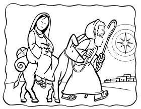 Material Educativo Para Maestros Secuencia Para Colorear El Nacimiento Del Niño Jesús Advent Coloring Sunday School Crafts Bible Crafts