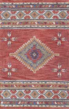 Cultural Tribal Indian Color Hue Red Print Wallets Southwest Medallion Terracotta Clic Southwest Rug Design In A Rosy Hue Sizes
