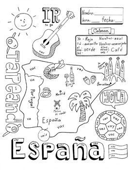Color By Conjugation Ir Spanish Verbs Verb By Darin Carlisle Teachers Pay Teachers Spanish Verbs Elementary Spanish Teaching Spanish Color By Conjugation Ir Spanish Verbs Verb By Darin Carlisle Teachers Pay Teachers Spanish Verbs Elementary Spanish Teaching Spanish