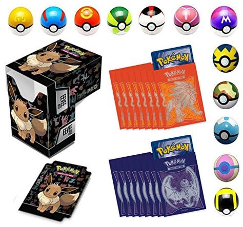Eevee ULTRA PRO deck box CARD BOX FOR POKEMON CARDS