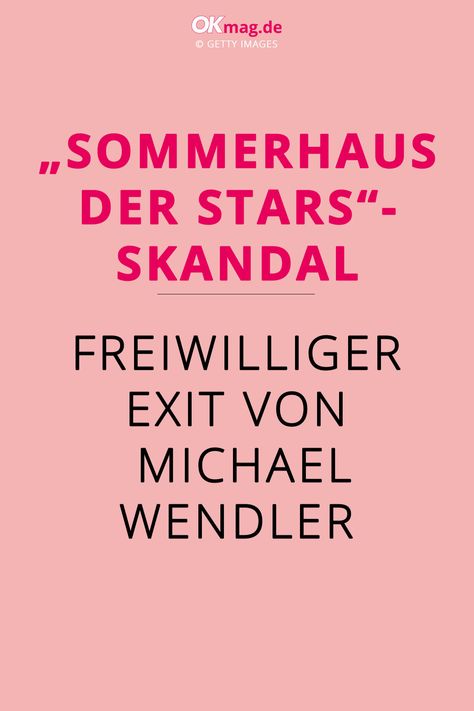 "Sommerhaus der Stars"-Skandal: Freiwilliger Exit von Michael Wendler