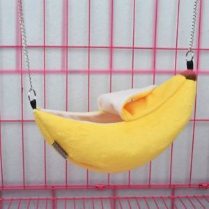 Pet Bird Hamster Ferret Rat Squirrel Hammock Hanging Cage Nest Bed House Toys