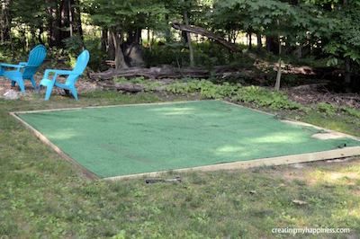Leveling Yard For Intex Pool Sloped Backyard Above Ground Pool Decks Pool Landscaping