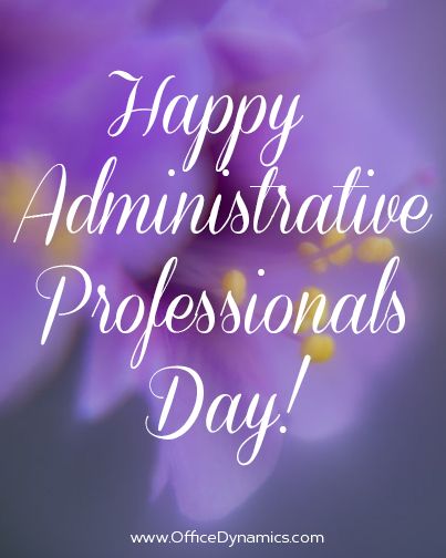when is professional administrative day