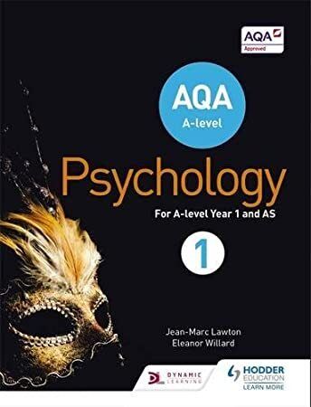 Free Read Aqa Psychology For A Level Book 1 Author Free Delivery