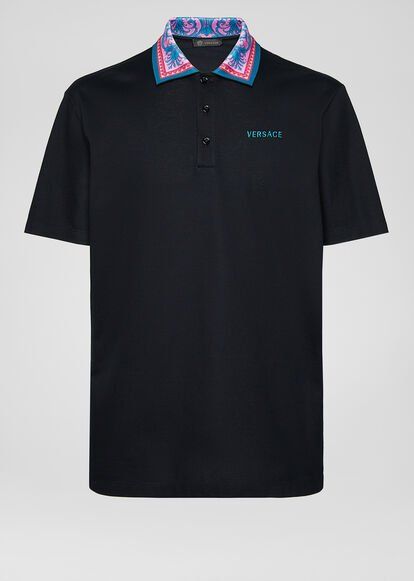 Polo pour homme officiel de lAtletico Madrid Crest
