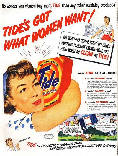 1950s advertisements often portrayed gender roles, such as the stay-at-home  mom, to gear their products towards a … | Vintage ads, Retro ads, Vintage  advertisements