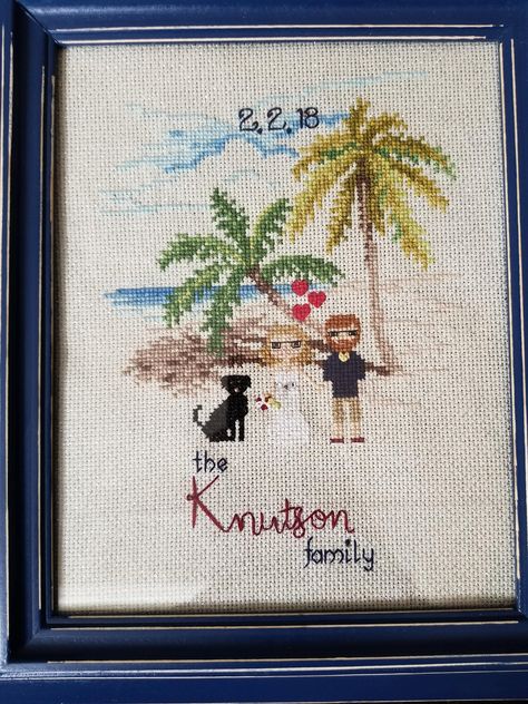 10 x 15 inches Abstract Cross Stitch Gypsy Woman Cross Stitch Kit