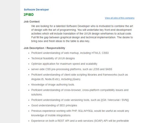 sBIT Inc - Position Software Engineer - Web Apps - Job - software engineer job description sBIT Inc - Position Software Engineer - Web Apps - Job - software engineer job description