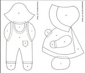 Quilt Stencil Sunbonnet Sam
