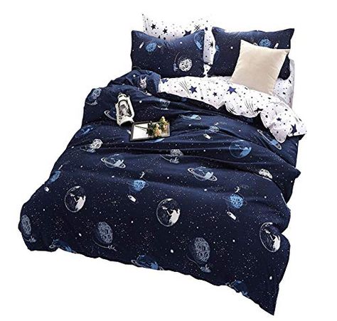 DuShow Yellow Twin Duvet Cover Seersucker Kids Duvet Cover Set Ultra Soft Bedding Cover Set with Zipper Closure