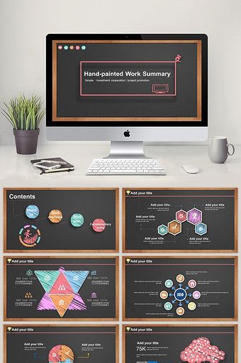 Small Fresh Hand Painted Flowers Education Teaching Work Report Ppt Template Powerpoint Pptx Free Download Pikbest Powerpoint Ppt Template Teaching