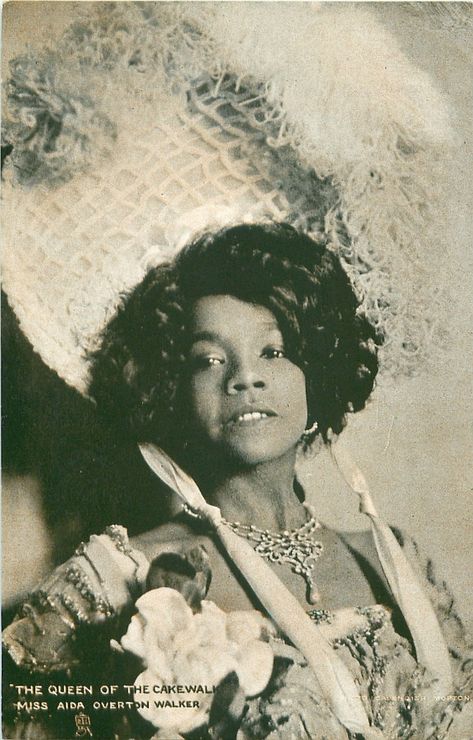 Ada INFINITE PHOTOGRAPHS Photo Overton Walker,1880-1914,Queen of The Cakewalk,Vaudeville Performer Aida