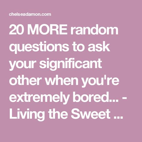 random questions couples best